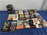 LOT OF VHS TAPES STAR WARS AND MORE