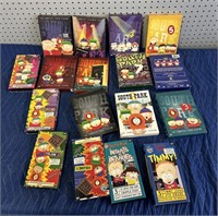 SOUTH PARK DVD AND VHS SEASONS
