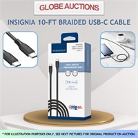 INSIGNIA 10-FT BRAIDED USB-C CABLE
