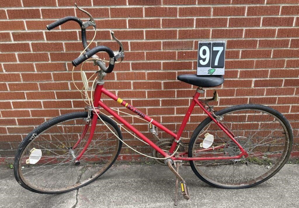 Vintage All-Pro 10 Speed Bicycle