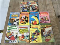 10 Vintage 25 Cent Comics