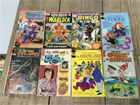 8 Vintage 20 Cent Comics
