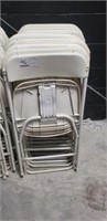 LOT OF (12) FOLDING CHAIRS