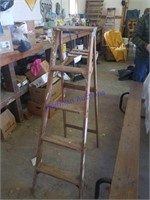 6 ft wood stop ladder