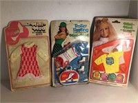 1970's ERA DOLL CLOTHES IN ORIGINAL PACKAGES