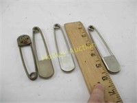 VINTAGE BIG DIAPER PINS