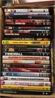 (20) DVD MOVIES: ACTION ADVENTURE & OTHER