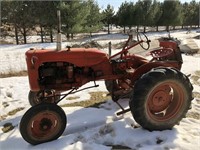 1949 Allis Chalmers B Tractor with Plow
