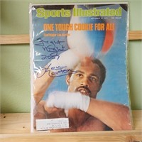 Signed Sports Illustrated  Ken Norton  1976