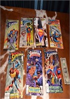 7 SUPERMAN MAGAZINES