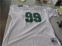 Philadelphi Eagles Throwback Jersey Brown #99 Sz 6