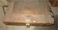 Ammunition crate for cannon balls with various