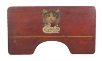Old Corticelli Advertising Lap Table
