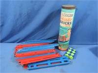 Vintage American Plastic Bricks in package,