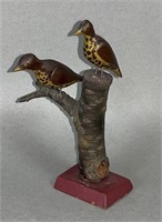 Small folk art bird tree by George Wolfskill,
