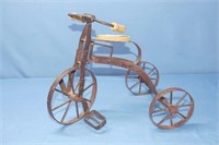 Doll Tricycle (Missing 1 Pedal) 12"L x 10"H