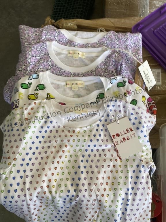 Three little girls dresses in size 6 and one size