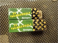 (2) Rem. 22 Cal Thunderbolt LR Bullets-(100) Total