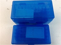 (2) Plastic Ammo Boxes