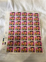 Elvis Presley stamp collection