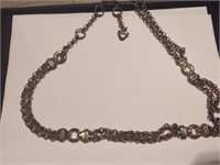 Metal chain belt small