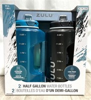 Zulu 2 Half Gallon Water Bottles