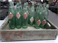 RC Crate and Royal Crown Bottles