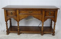 Thomasville 60” Wood Sideboard Serving Table