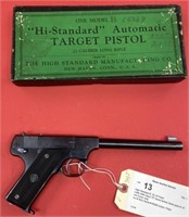 High Standard B .22 LR Pistol