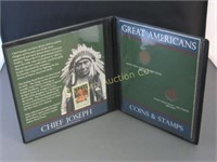 Chief Joseph Coins & Stamp