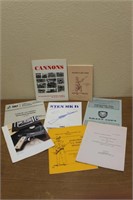 Lot of Firearms / Guns / Cannons Books Pamphlets
