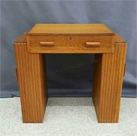 Antique Art Deco Small Unique Writing Desk