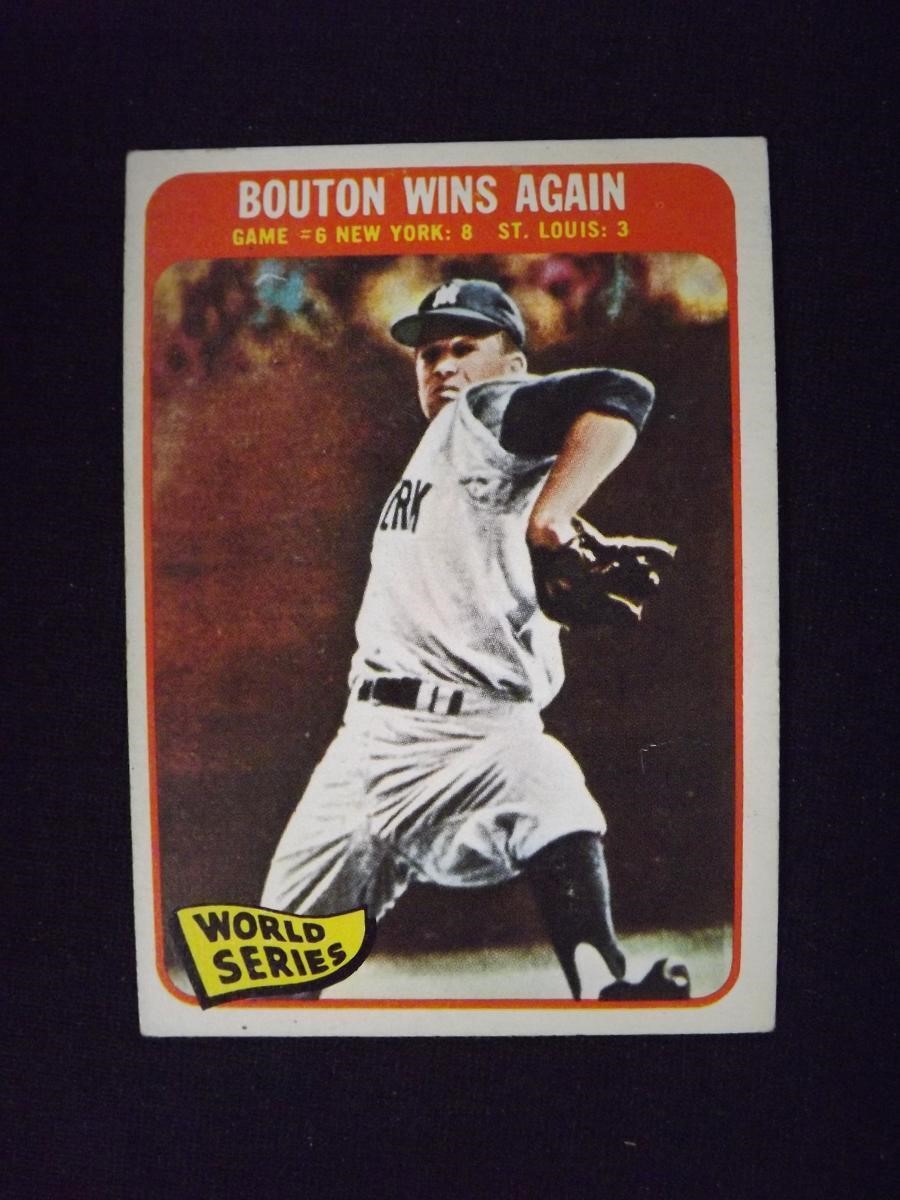 1965 TOPPS #137 1964 WORLD SERIES G 6 BOUTON