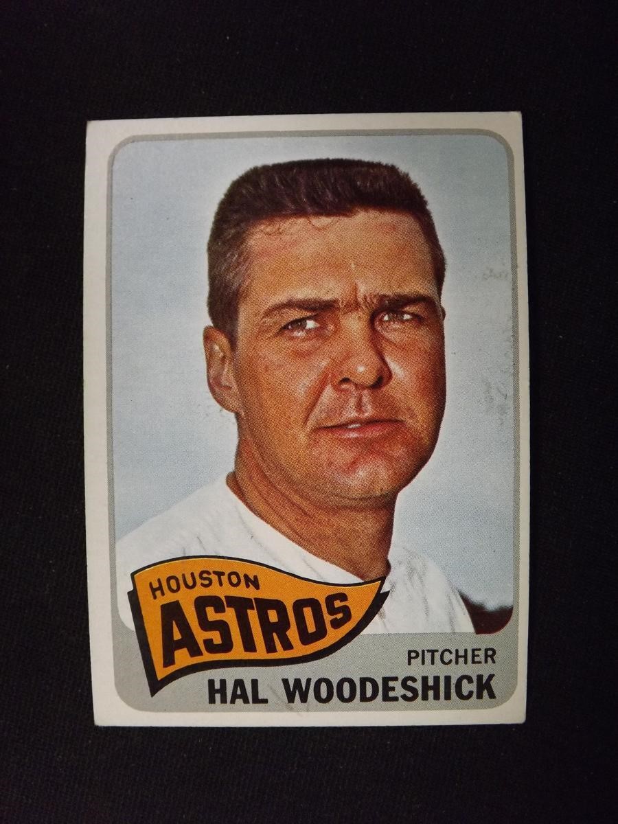 1965 TOPPS #179 HAL WOODESHICK ASTROS