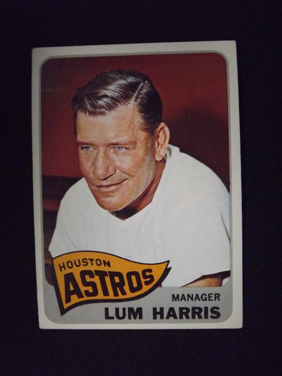 1965 TOPPS #274 LUM HARRIS HOUSTON ASTROS