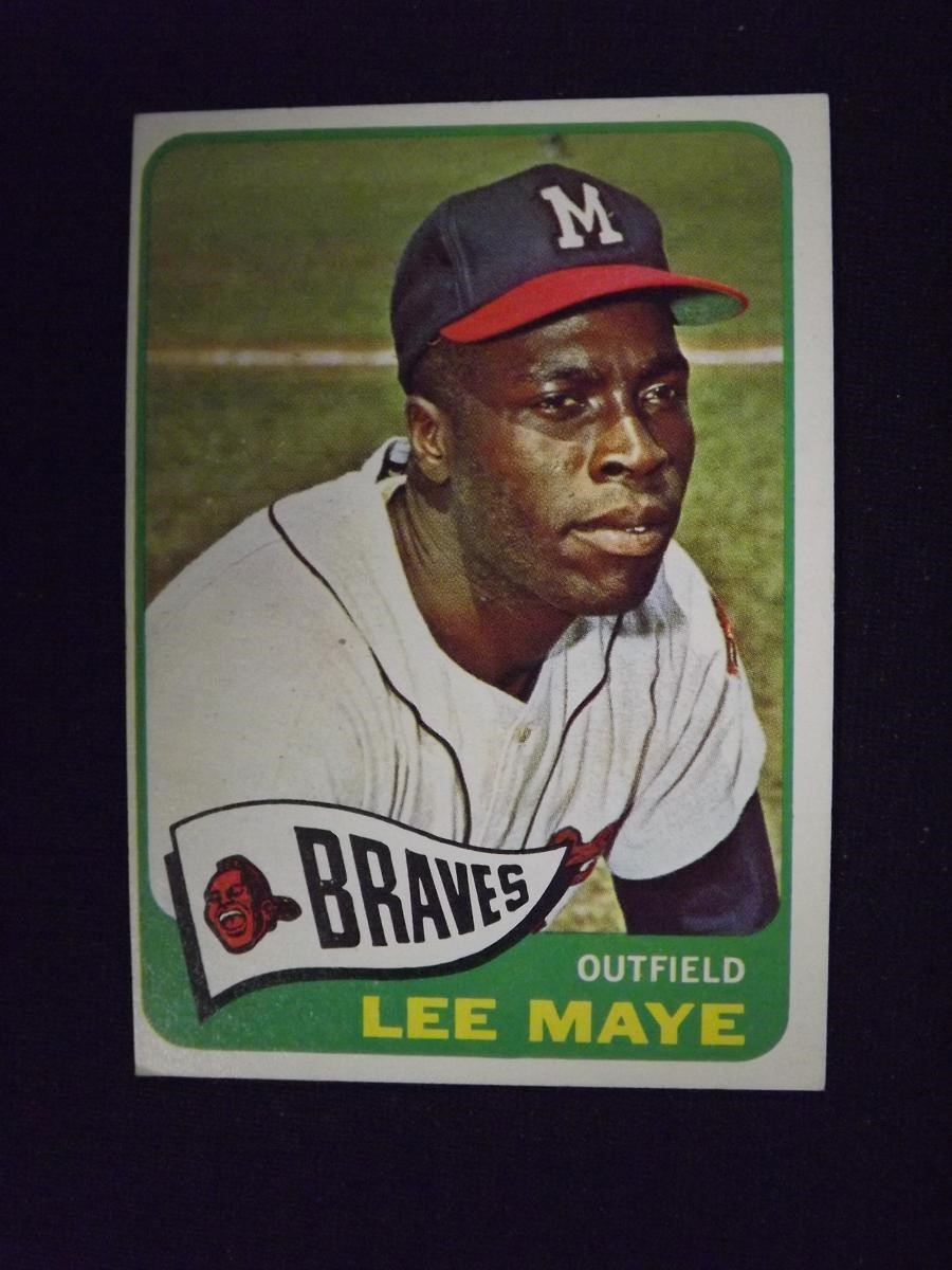 1965 TOPPS #407 LEE MAYE MILWAUKEE BRAVES