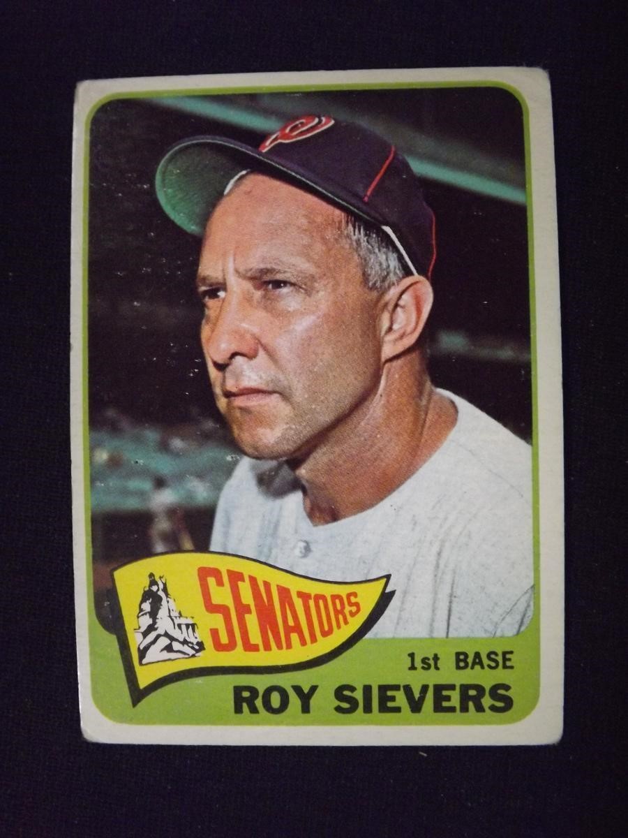 1965 TOPPS #574 ROY SIEVERS HIGH NUMBER