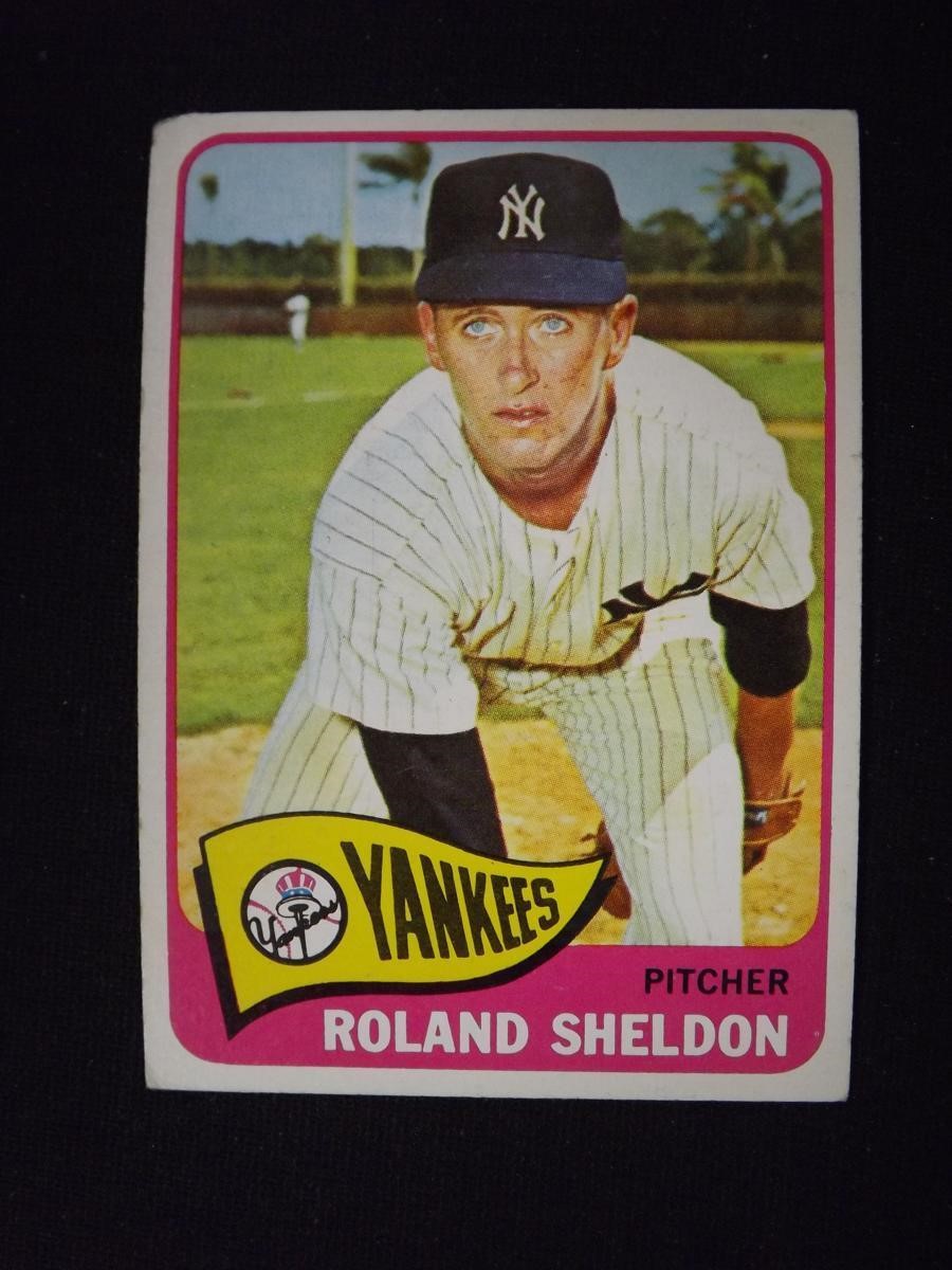 1965 TOPPS #254 ROLAND SHELDON YANKEES