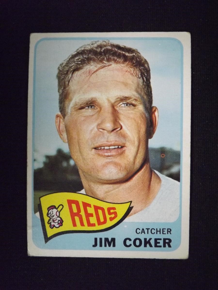 1965 TOPPS #192 JIM COKER CINCINNATI REDS