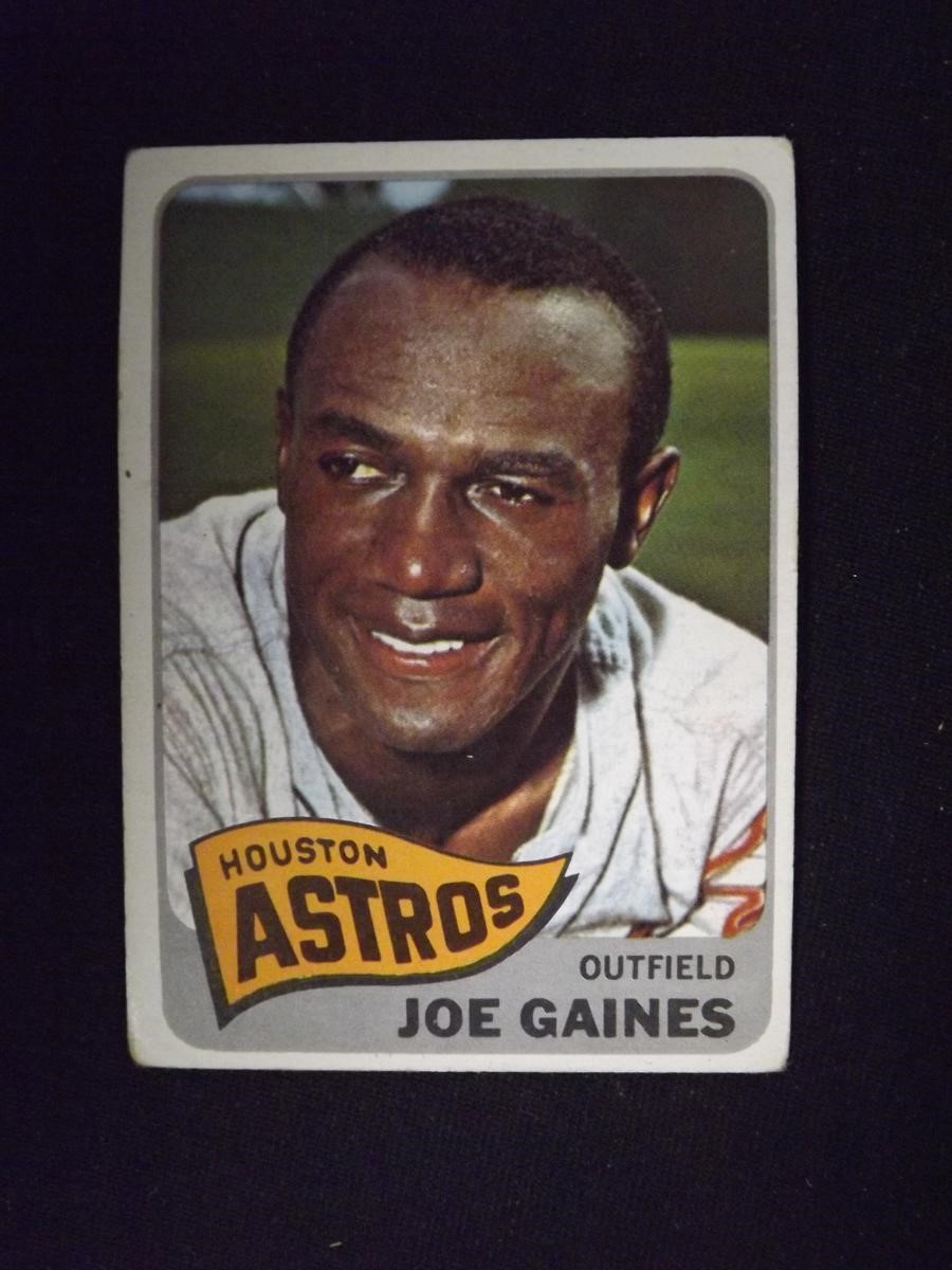 1965 TOPPS #594 JOE GAINES HIGH NUMBER ASTROS
