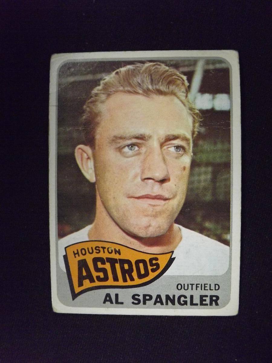 1965 TOPPS #164 AL SPANGLER HOUSTON ASTROS