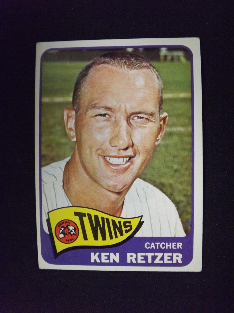 1965 TOPPS #278 KEN RETZER SENATORS VINTAGE