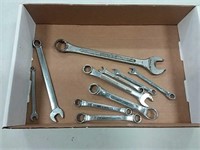 assortment of S-K and Snap-On Wrenches
