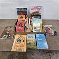 (2) Boxes Native American Books