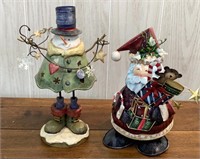 11" Tin Christmas Decorations