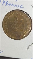 1980 German coin