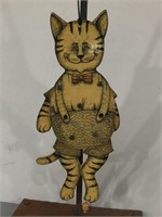 Jumping Toy Cat -Vintage 1983