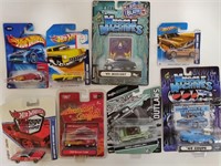 8 Collectible Cars in Packaging Incl Hot Wheels