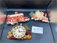 Plastic Vintage Decor-Homco, etc