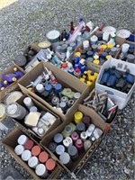 Large auto/marine fluid and paint lot